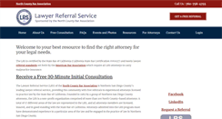 Desktop Screenshot of lawreferral.org